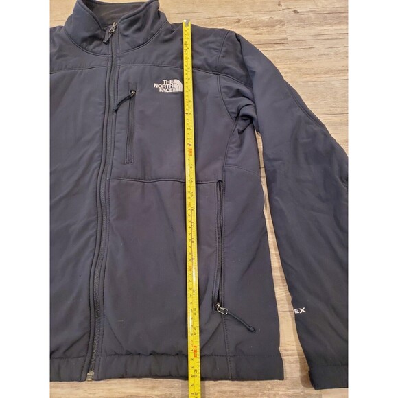 The North Face TNF APEX Nylon Tech Full Zip Jacket Black Mens Size M PLEASE READ - Picture 6 of 13